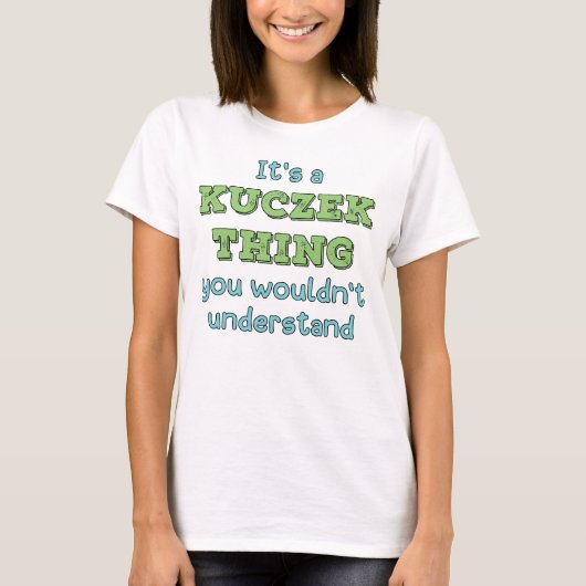 クチェクあるある Tシャツ (正面)