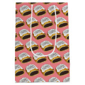 クチダーティ クチダーティ イタリアのフィグクリスマスコokies ミディアムペーパーバッグ (裏面)