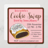 クチディーティ クチダーティ イタリアン フィグ クリスマス クッキー 招待状 (正面/裏面)