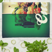 クチナイタリアン国旗 キッチンタオル (折り畳み)