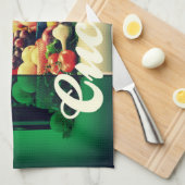 クチナイタリアン国旗 キッチンタオル (四つ折り)