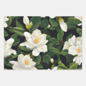 クチナシの花の包装紙 ラッピングペーパーシート (正面3)