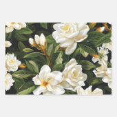 クチナシの花の包装紙 ラッピングペーパーシート (正面2)