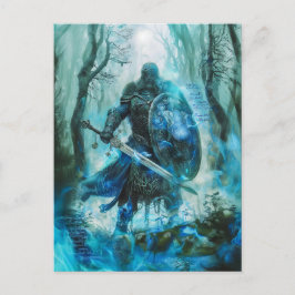 クチュライン「ウルスターのケルトの英雄の戦士 ポストカード
