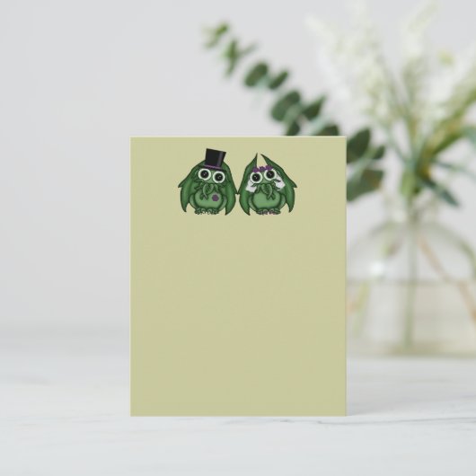 クチュル空白のフ結婚式招待状 招待状 (スタンド正面)