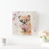 クッカの壁掛け時計 スクエア壁時計 (ホーム)