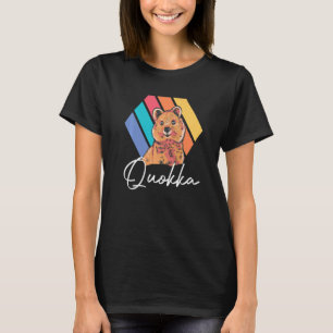 クッカオーストラリア産ウォンバットカンガルー有袋動物 Tシャツ