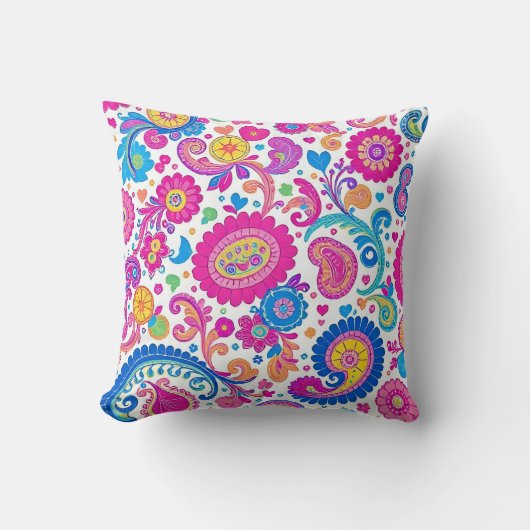 クッカラフルションデザイン クッション (正面)