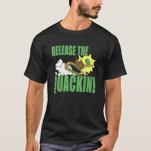 クッキングイエローゴムダックデザイン Tシャツ