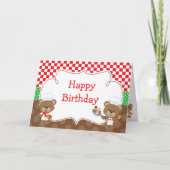 クッキングシェフベアパーティー カード (正面)