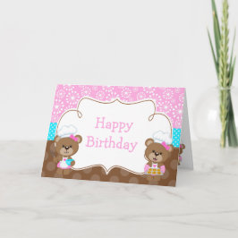 クッキングシェフベアパーティー カード