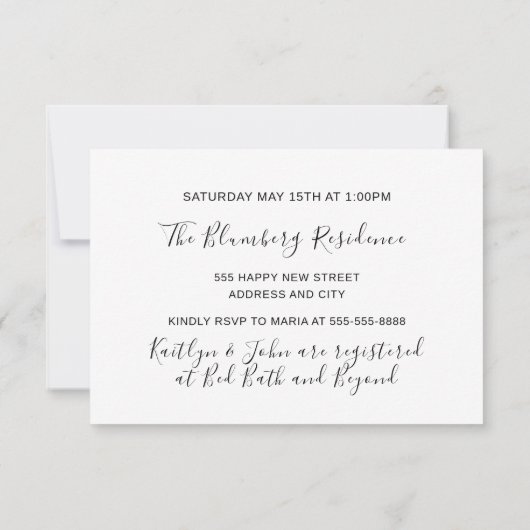 クッキングパーティーシェフ ゴールデンキッチン ホワイトホログラム 招待状 (裏面)