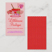 クッキーおよび菓子ビジネステレホンカード コーリングカード (正面/裏面)