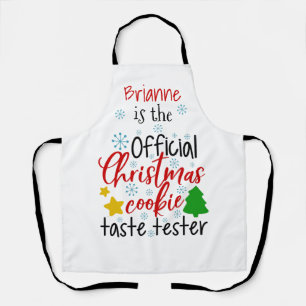 クッキーお洒落テイストテスタークリスマス エプロン