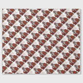 クッキーから遠くになステップ ラッピングペーパー (フラット)