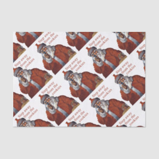 クッキーから遠くになステップ 薄葉紙