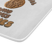 クッキーが大好きな女の子 カッティングボード (角)