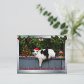 クッキーが好きな猫 ポストカード (スタンド正面)