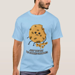クッキーが崩れる様に！かわいいクッキープン Tシャツ