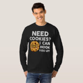 クッキーが必要Baker Cookie Baki Tシャツ (正面フル)