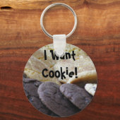 クッキーが欲しい！ キーホルダー (正面)