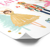 クッキーつや消しステーションナットクラッカーバレリーナガール ポスター (角)