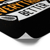 クッキーでベーカーベーキング ポスター (角)