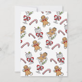 クッキーとカクテルクリスマスフレンドマスパーティー 招待状 (裏面)