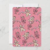 クッキーとカクテルクリスマスフレンドマスパーティー 招待状 (裏面)