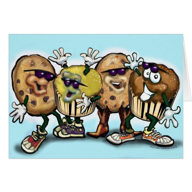 クッキーとカップケーキ (正面横)