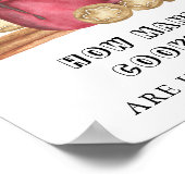 クッキーとココアいくつのクッキーを推測する ポスター (角)