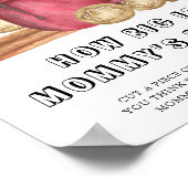 クッキーとココアどの位の大きなママの腹ゲーム ポスター (角)