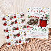 クッキーとココアのクリスマスパーティー 招待状