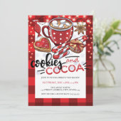 クッキーとココアクリスマスパーティー 招待状 (スタンド正面)