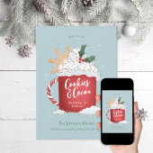 クッキーとココアクリスマスパーティー 招待状