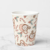 クッキーとココア誕生日パーティー 紙コップ (裏面)