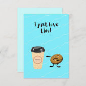 クッキーとコーヒー (正面/裏面)