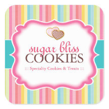 クッキーとデザート – 包装シール