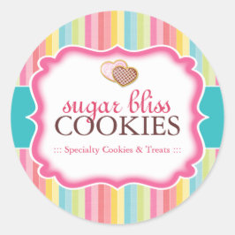 クッキーとデザート – 包装シール ラウンドシール