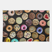 クッキーとドーナツ キッチンタオル (横)