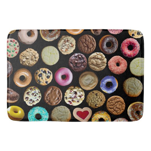 クッキーとドーナツ バスマット (正面)
