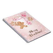 クッキーとホットココアクリスマス ノートブック (右側)