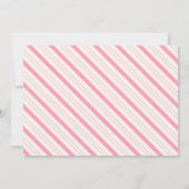 クッキーとホットココアホリデークリスマスパーティー 招待状 (裏面)