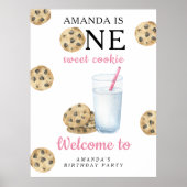 クッキーとミルクの最初の誕生日パーティー ポスター (正面)