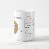クッキーとミルクの相性 コーヒーマグカップ (中央)