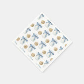 クッキーとミルクの誕生日パーティー スタンダードカクテルナプキン (角)