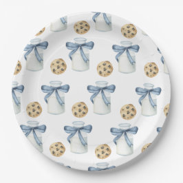 クッキーとミルクの誕生日パーティー ペーパープレート