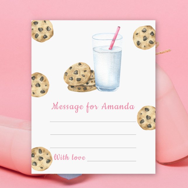 クッキーとミルク誕生日タイムカプセルメッセージ (クリエイターアップロード済み)