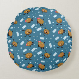 クッキーとミルク ラウンドクッション