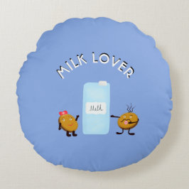 クッキーとミルク ラウンドクッション